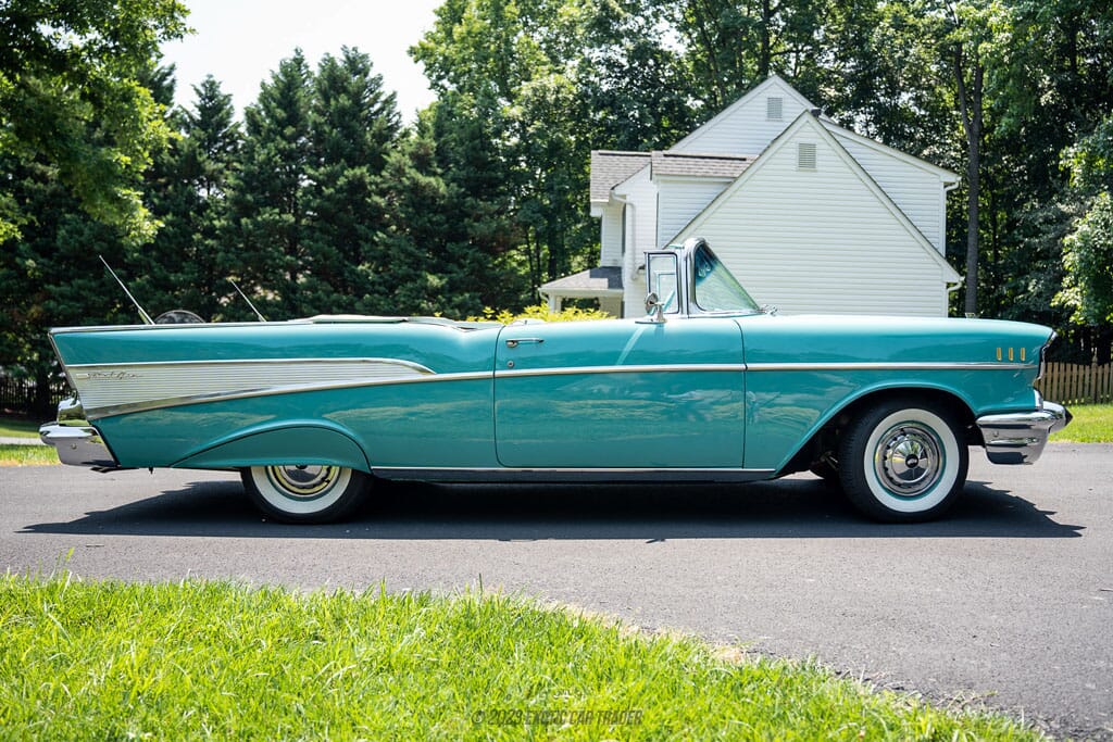 1957 Chevrolet Bel Air Convertible Restoration for sale
